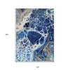 Navy Blue And Gray Nautical Washable Indoor Outdoor Area Rug - 3 of 4