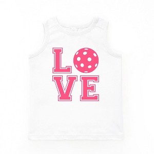 The Juniper Shop Pickleball Love Youth Tank - 1 of 3