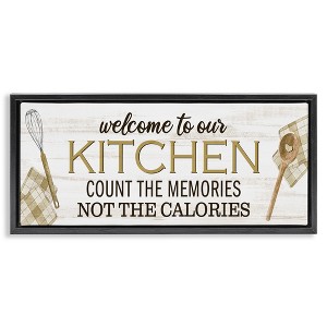 Stupell Industries Count Memories Not Calories, 15" x 31" - 1 of 4
