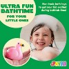 Joyfy 12Pcs Light Up Bath Toys, Toddler LED Bathtub Mermaid Toy, Baby Bathtime Floating Rubber Shower Toy for Infant Baby Kids Boy Girl Gift - 4 of 4