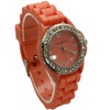 Olivia Pratt Every Day Thin Band Silicone and Rhinestones Colorful Women Watch - 3 of 3
