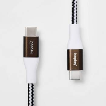 Cable USB-C Tresse Noir - Letmeknow