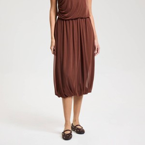 Women's Soft Knit Draped Skirt - A New Day™ - 1 of 4