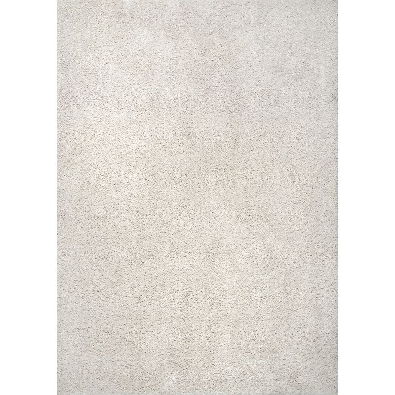 nuLOOM Clare Solid Shag Area Rug, 1 of 11