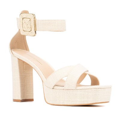 Fashion To Figure Women's Layla Block Heels - Wide Width