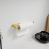Wall Mount Paper Towel Holder Bulk- Self-Adhesive Under Cabinet In Matte Black(2 PCS) - 2 of 4