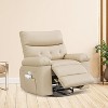 Acekool Power Recliner Chair with Heat & Massage, Swivel Rocker, USB Port, Cup Holders, Side Pockets, Extra-Wide Seat, Living Room - 2 of 4