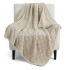 Cozy Comfort by Bedsure | Cute Soft Cozy Checkered 260GSM Throw Blanket for Couch Twin Size White - 2 of 4