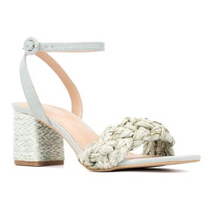 New York & Company Elissa Women's Braided Block Heels - 1 of 4