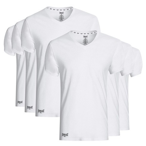 Hanes Premium Men's Slim Fit V-Neck T-Shirt Undershirt With