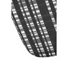 Lisa Argyropoulos Holiday Plaid Modern Coordinate Christmas Memory Foam Bath Rug Black/White - Deny Designs - 3 of 3