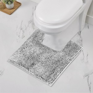 Haven Collection Bathroom Rug 100% Polyester Tufted Bath Mat, Non-Slip TP Rubber Backing, Machine Washable Bath Rug - 1 of 2