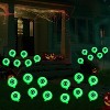 Joyfy Eyeball Yard Stake Outdoor Halloween Decorations, Garden Stake LED Light, Waterproof Stake Decor Light for Halloween - 3 of 4