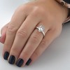 Pompeii3 2Ct Pear Moissanite Solitaire Engagement Ring 14k White Yellow or Rose Gold - 4 of 4
