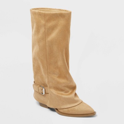 Women’s Jasper Boots with Memory Foam Insole – Universal Thread™ Tan