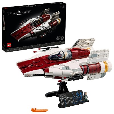 LEGO Star Wars A-wing Starfighter Building Kit; Cool Gift Idea for Creative Adults 75275