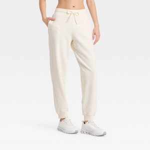 Women's French Terry Jogger Sweatpants - JoyLab™ - 1 of 3