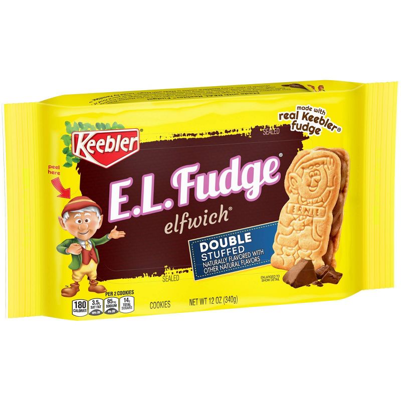 Keebler E.L. Fudge Double Stuffed Cookies - 12oz, 4 of 6