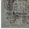 Modway Enye Distressed Vintage Floral Lattice 5x8 Area Rug - Brown/Silver Blue,  Two-Ply Polypropylene Yarn ,  Tight Low Pile Weave - 2 of 4