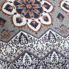 Medina Reversible Cotton Sham Standard 20"" x 26"" Saffron by Greenland Home Fashion - 3 of 4