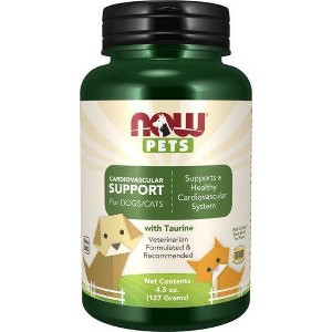 Cardiovascular Support for Dogs and Cats by Now Foods  -  4.5 oz Powder - 1 of 3