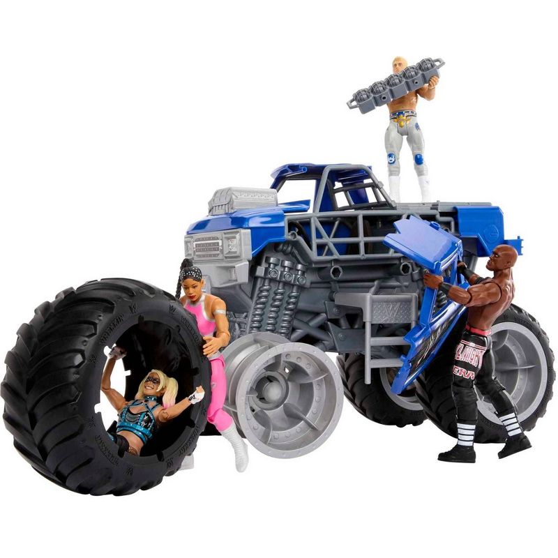 WWE Wrekkin&#39; Slam Crusher Monster Toy Truck, 5 of 7
