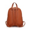 MKF Collection Dimitria Quilted and Smooth Women’s Backpack by Mia K - 4 of 4