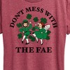 Women's - Instant Message - Don't Mess With The Fae Short Sleeve Graphic T-Shirt - 2 of 4
