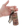 Unique Bargains Retro Lipstick Bag Handbag Charm Brown 1 Pc - 4 of 4