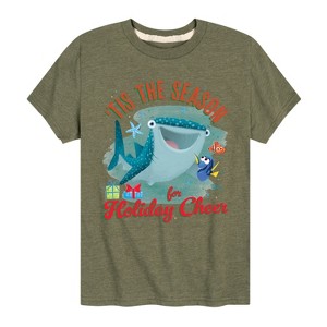Boys' - Finding Dory - Tis the Season for Holiday Cheer Short Sleeve Graphic T-Shirt - 1 of 4