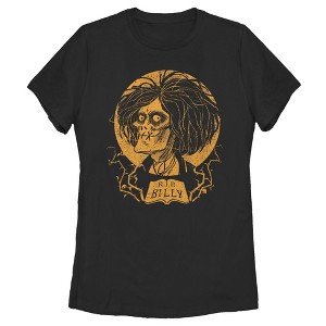 Women's Disney Hocus Pocus Billy Zombie Portrait T-Shirt - 1 of 3