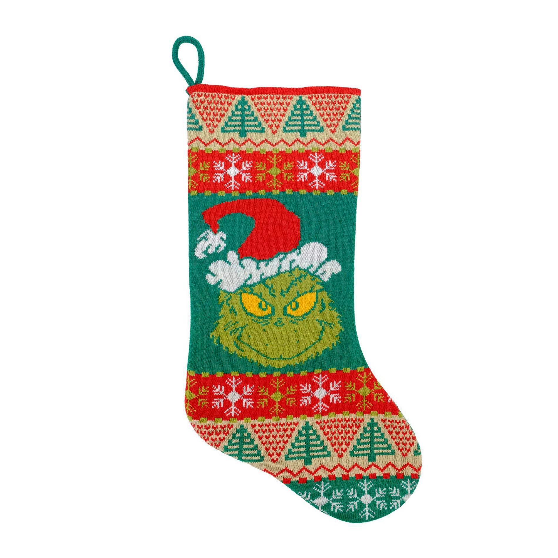 Dr. Seuss 20" Knit Stocking Grinch