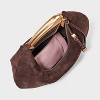 Metal Handle Crescent Handbag - A New Day™ - 3 of 4