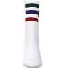 Memoi Women's Smiley Terry Patch Stripe Crew Socks - 2 of 4