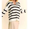 Women's Ozana Stripe Sweater - DAVI & DANI - 2 of 4