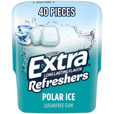 Wrigley's EXTRA Refreshers Polar Ice Chewing Gum - 3.2oz/40ct