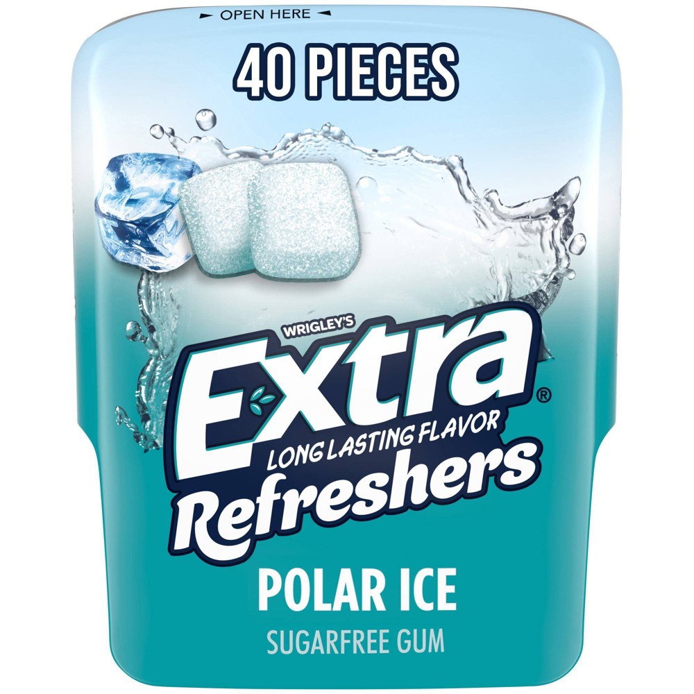 UPC 022000021977 product image for Wrigley's EXTRA Refreshers Polar Ice Chewing Gum - 3.2oz/40ct | upcitemdb.com