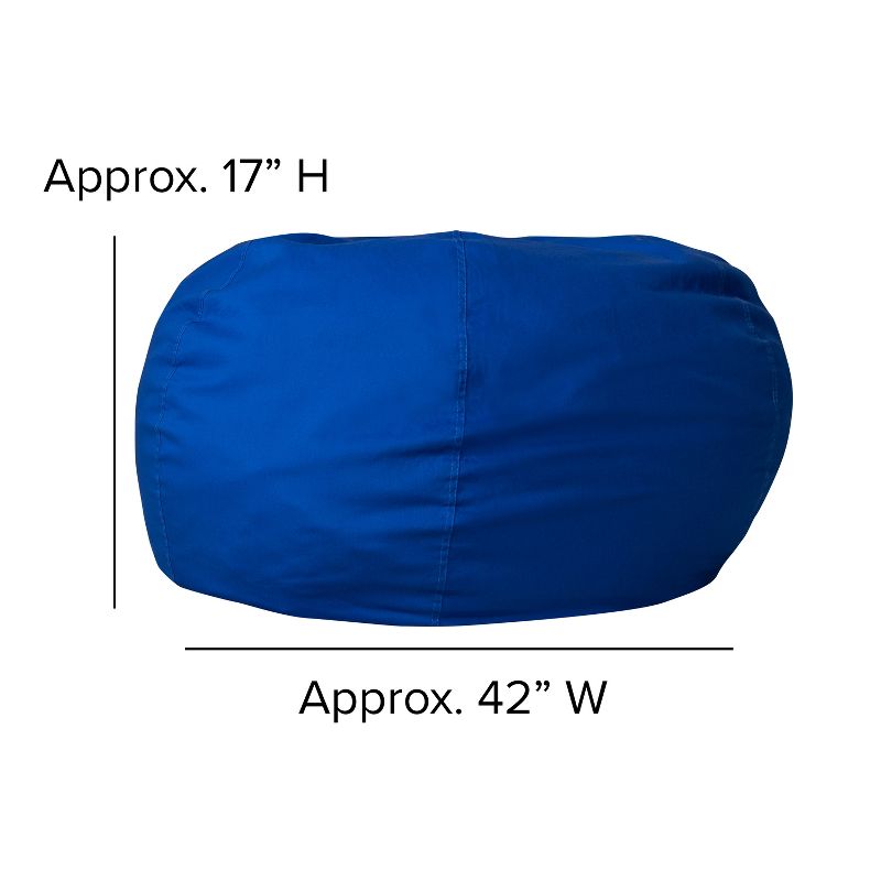 Flash Furniture Oversized Bean Bag Chair for Kids and Adults, 5 of 9