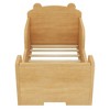 Floor Bed Frame, Suitable for Ages 3-6, Easy to Assemble, Bear Shape Bed, Suitable for Bedroom, Living Room - 4 of 4