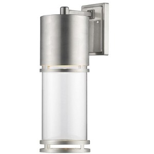 Luminata Aluminum Outdoor LED Fixture - 14W, 630 Lumens, 2700K, Wet Rated, Contemporary Design - 1 of 2