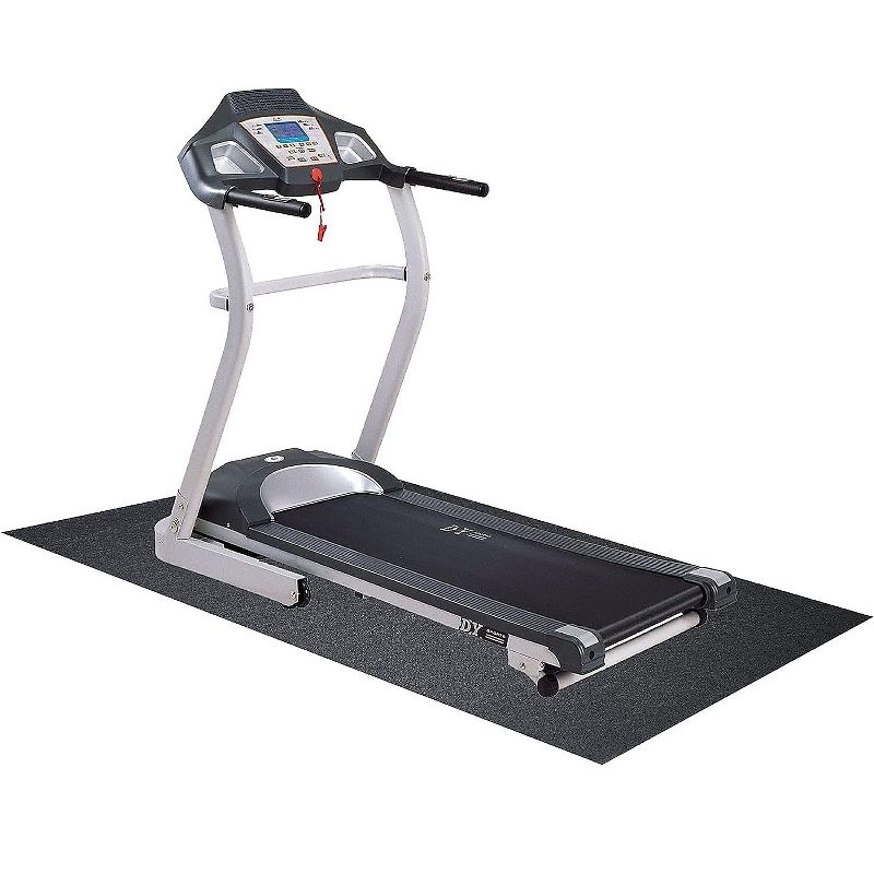 BalanceFrom High Density Home Gym Treadmill Exercise Bike Equipment Mat, 3 of 5