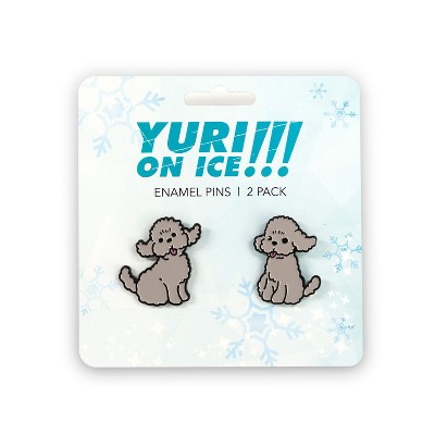 Just Funky Yuri on Ice Collectibles | Yuri Poodles Collector Pin | Japanese Collection