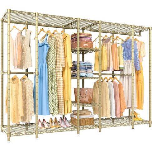 Vipek V5i Garment Rack Heavy Duty Clothes Rack, Portable Closet Wardrobe  Bedroom Armoires Freestanding Clothing Rack : Target