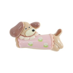 Unique Bargains Cute Dog Magnetic Decal 1 Pc - 1 of 3