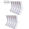 INSPIRE CHIC Women's Lightweight Stretchy Breathable Crew Socks - 2 of 4