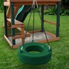 Gorilla Playsets 360° Turbo Tire Swing with Spring Clips, Swivel, and Coated Chains - 2 of 4