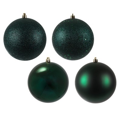 Vickerman Midnight Green Ball Ornament