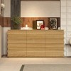 Famapy Modern Horizotal Dresser Nine - Drawer Wood Chest of Closet for Bedroom - Stylish and Spacious Storage - 2 of 4