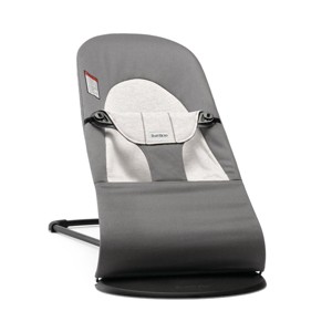 BabyBjörn Bouncer Balance Soft Woven/Jersey, Dark Gray/Gray - 1 of 4