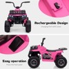 12V Kids Ride On Electric ATV, Ride Car Toy with Bluetooth Audio,High/Low Speed, LED Headlights, Battery Indicator & Radio, for Boys Girls 3-10 - 2 of 4